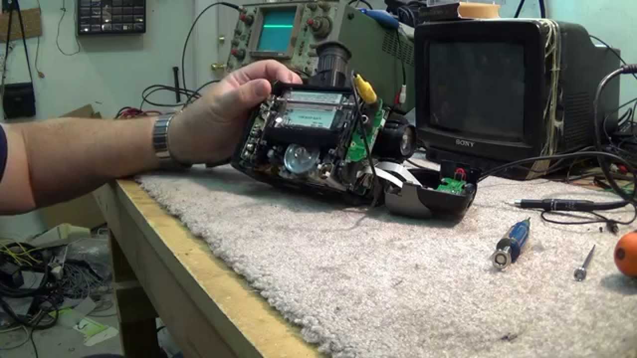 Sony 8MM B type mechanism overhaul part 1