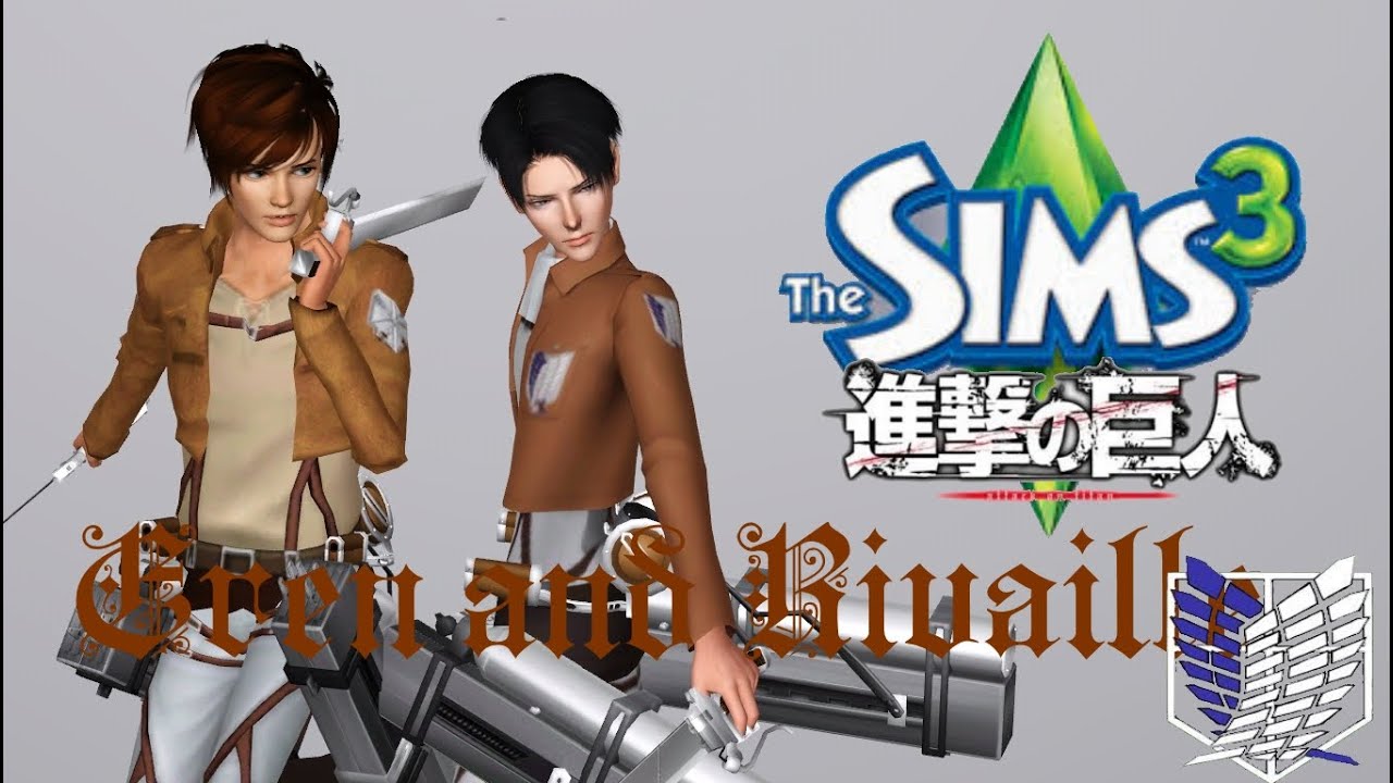 Attack On Titan Create A Sim: Eren and Levi