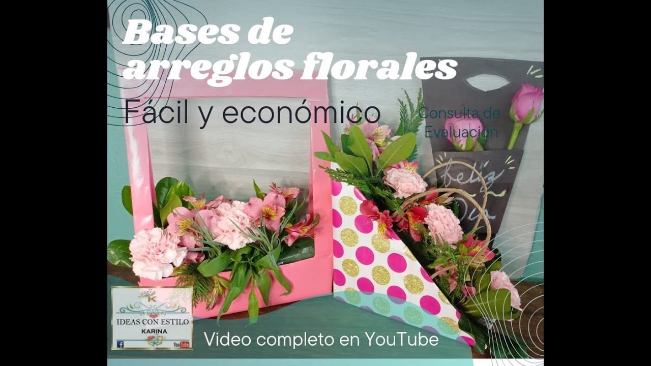 base de arreglos florales