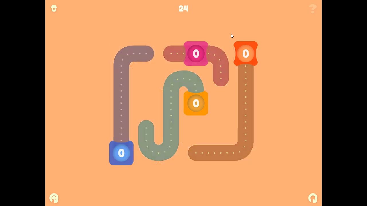 Logic Tail Walkthrough 1 25 levels Cool Math Games