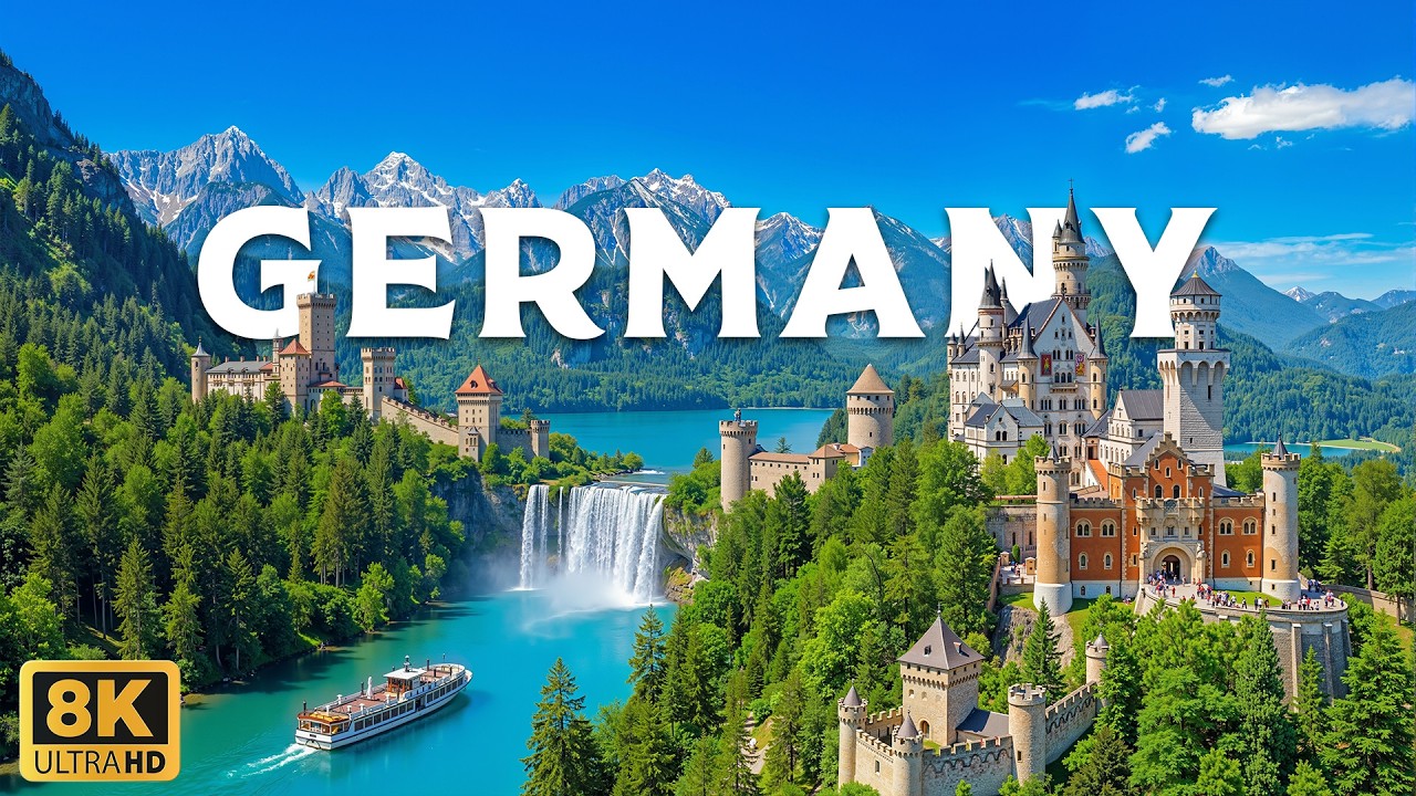 Germany 8K | Timeless Beauty – Fairytale Castles, Alpine Peaks & Enchanted Forests