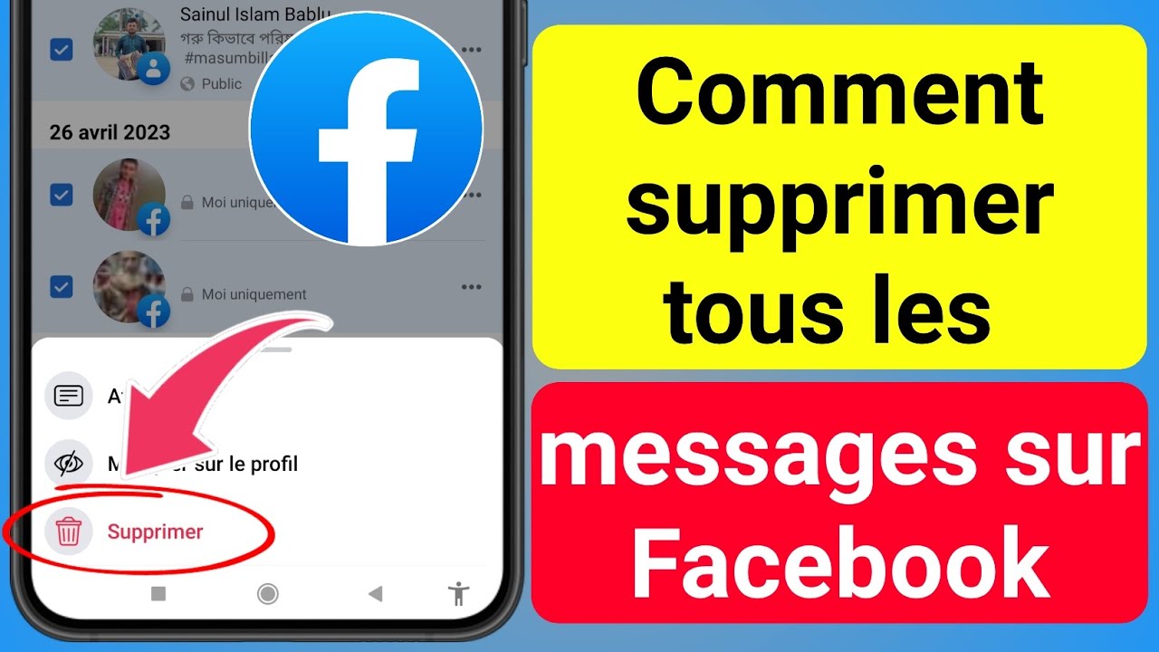 Comment supprimer toutes les publications sur Facebook 2023 | Supprimer la publication sur Facebook