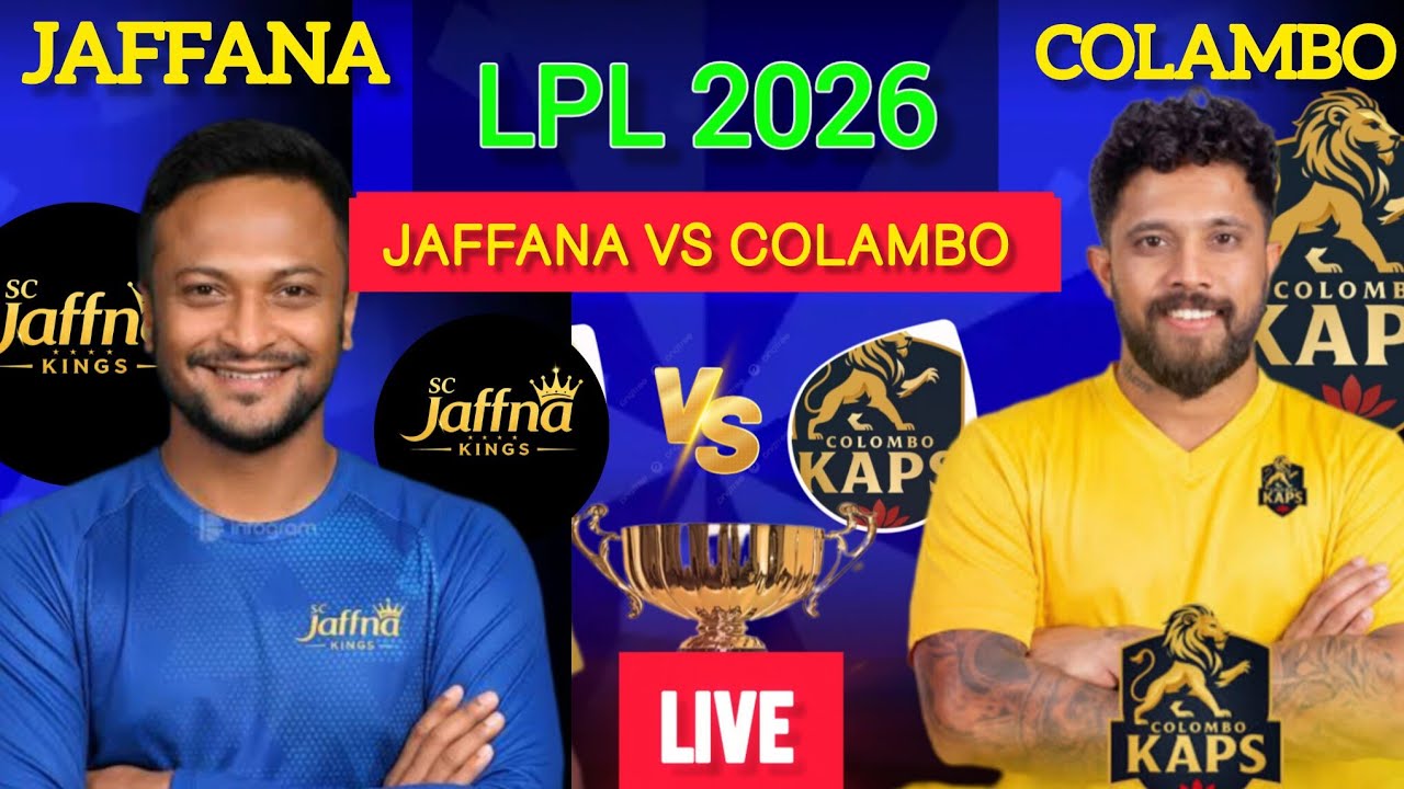 LPL 2026 Match No. 15: Colombo Caps vs Jaffna Kings | Full Details + Best Playing 11* 🏏/JK vs CC ...