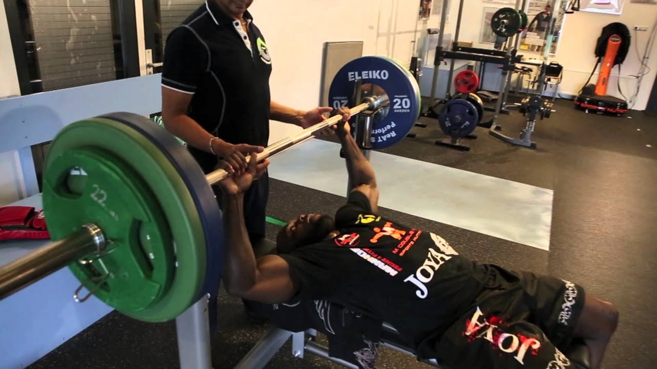 Melvin Manhoef Elite Training at ReAT Sports Performance Center
