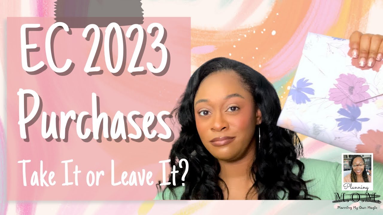2023 Erin Condren Buys:  Take It or Leave It? | LET'S PLAY!