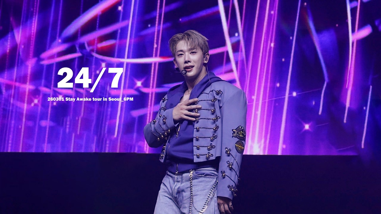 [WONHO] 260301 Stay Awake tour in Seoul_6PM - 24/7
