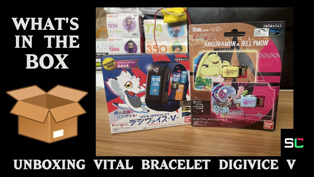 【Unboxing】Vital Bracelet Digivice V