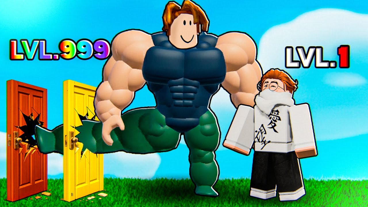 CHUTE AS PORTAS PARA ESCAPAR OU SEJA HUMILHADO PELO BACON no Roblox