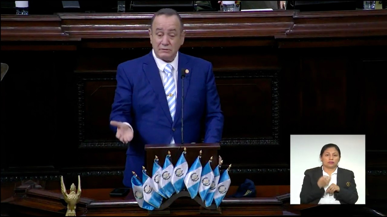 Remarks- Hon. Alejandro Giammattei