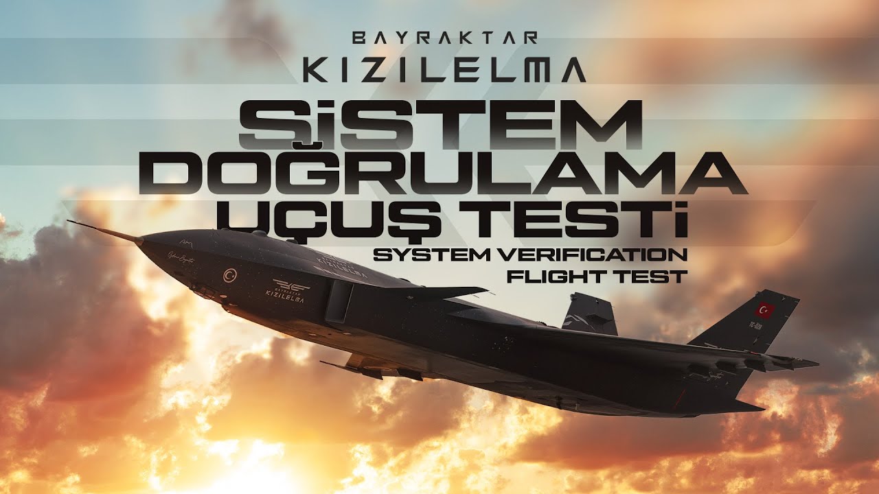 Bayraktar #KIZILELMA | Sistem Doğrulama Uçuş Testi