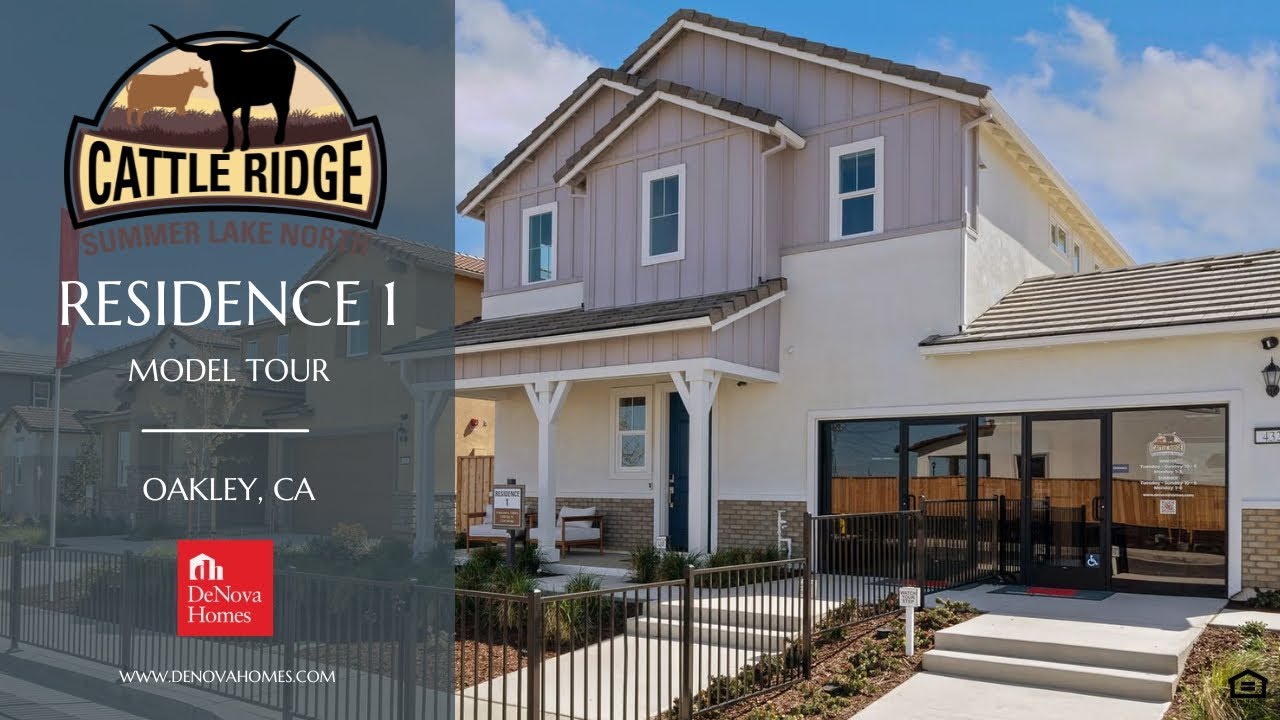 Cattle Ridge Residence 1 at Summer Lake North in Oakley, CA