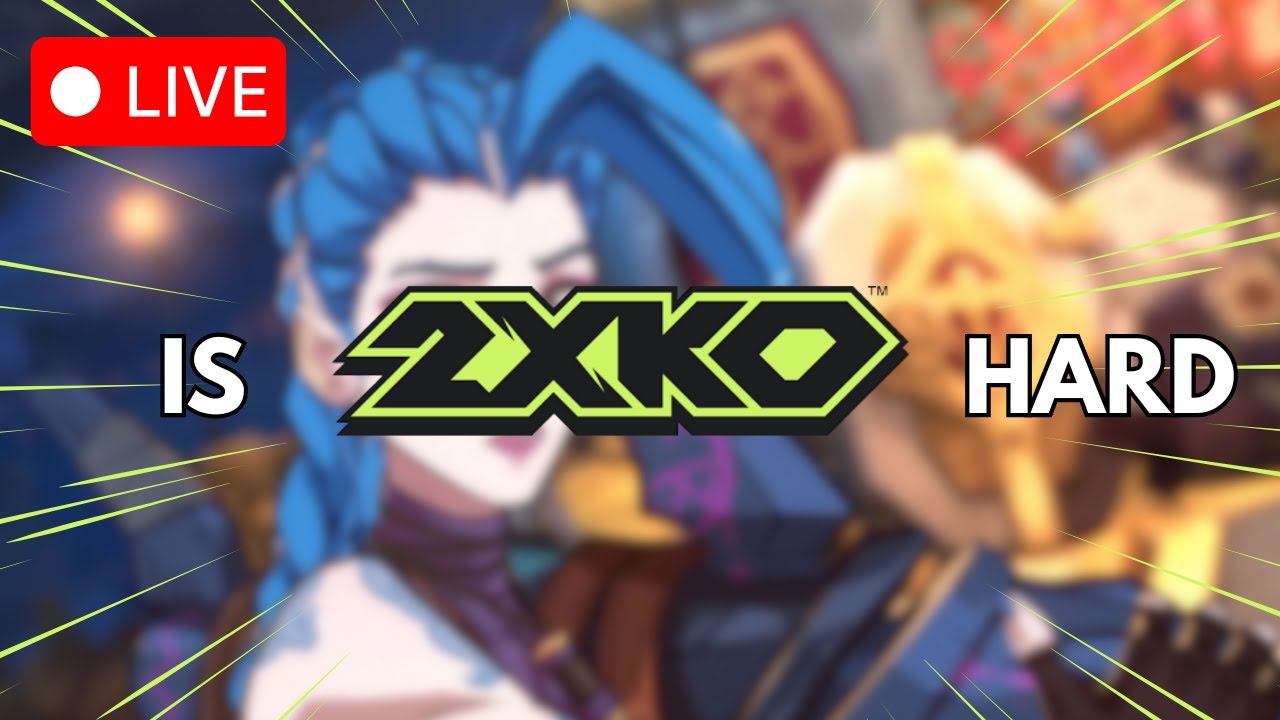 LIVE - IS 2XKO HARD? ASK ME YOUR QUESTIONS!!!..........(LOOK IN DESCRIPTION FOR TOURNAMENT)