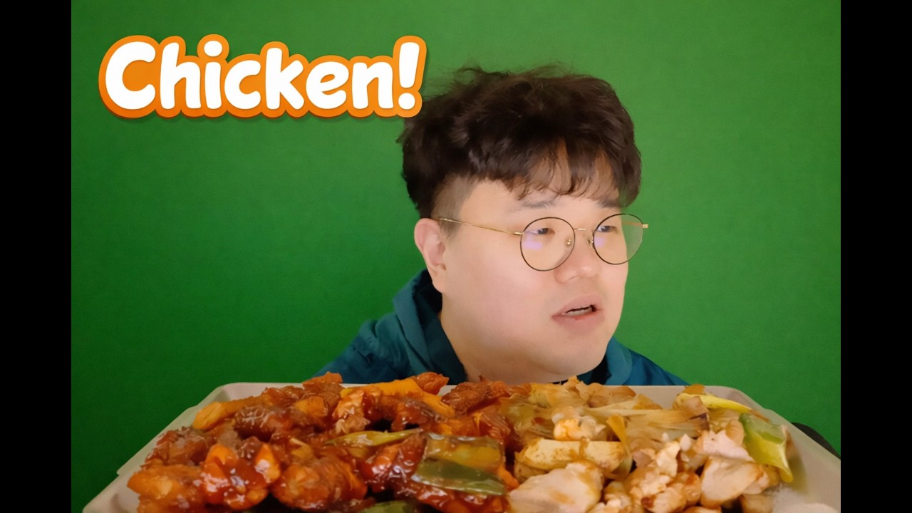 Frangkin Barbecue Chicken Mukbang🍗🔥 | Salt-Grilled & Seasoned BBQ Chicken | 프랑킨바베큐치킨 소금구이 & 양념바베큐 먹방
