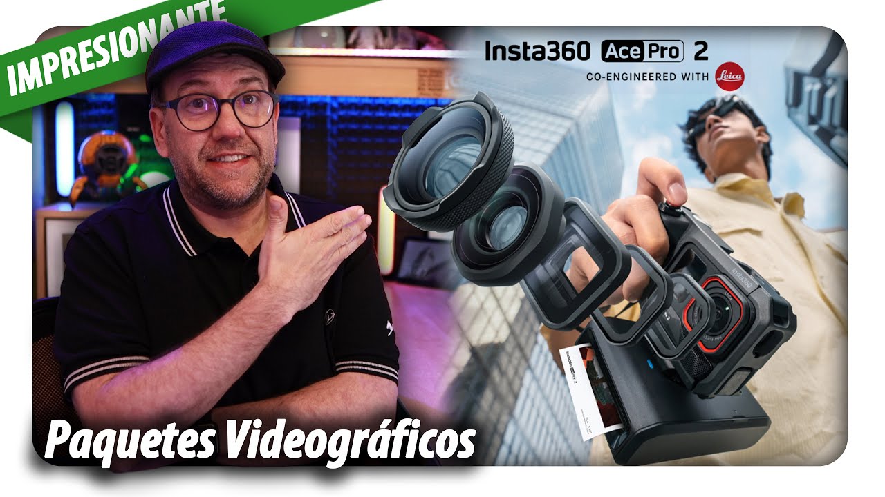 🎬Analizamos Ace Pro 2 + Xplorer Pack + Pack Cinematográfico de Insta360 📸