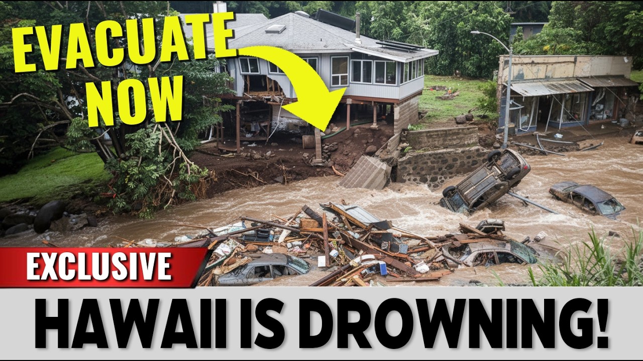 HAWAII Flood Emergency - EVERYTHING About The Catastrophic Storm (Islands DEVASTATED)