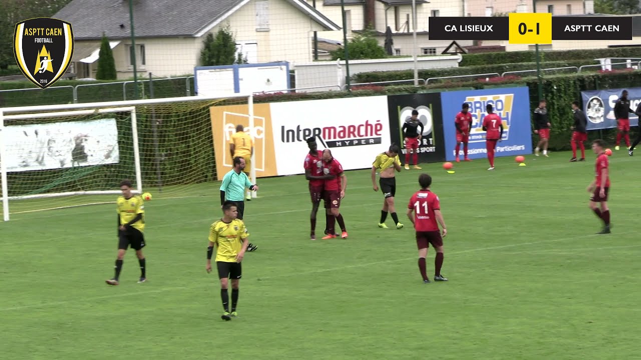 Résumé des buts CA Lisieux - ASPTT Caen Football