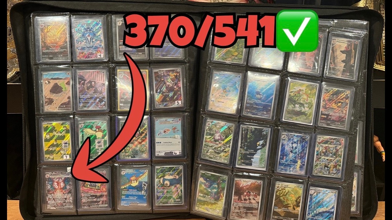 I Am Collecting Every IR & SIR From The Entire Scarlet Violet Era In One Massive Binder! #pokemon 