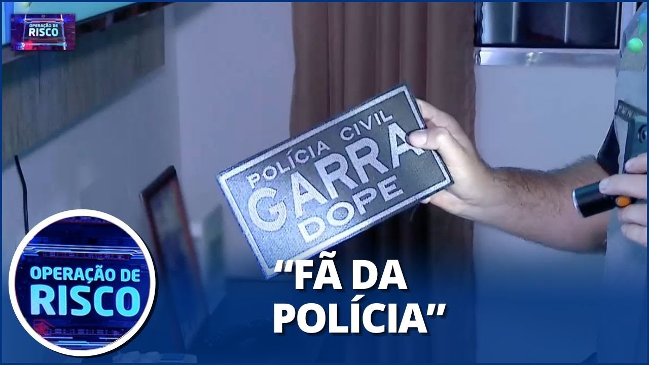 Falso policial é preso ao tentar fugir de abordagem