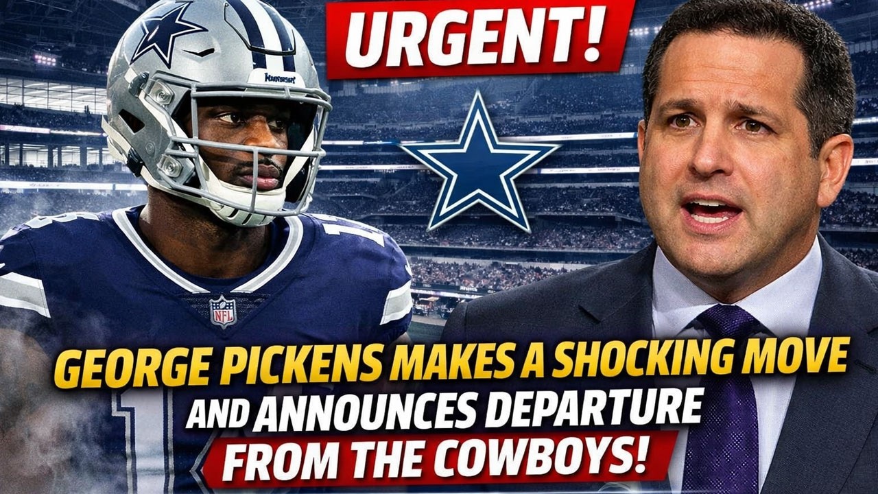 🚨 URGENT: George Pickens Announces Stunning Departure from Dallas Cowboys!