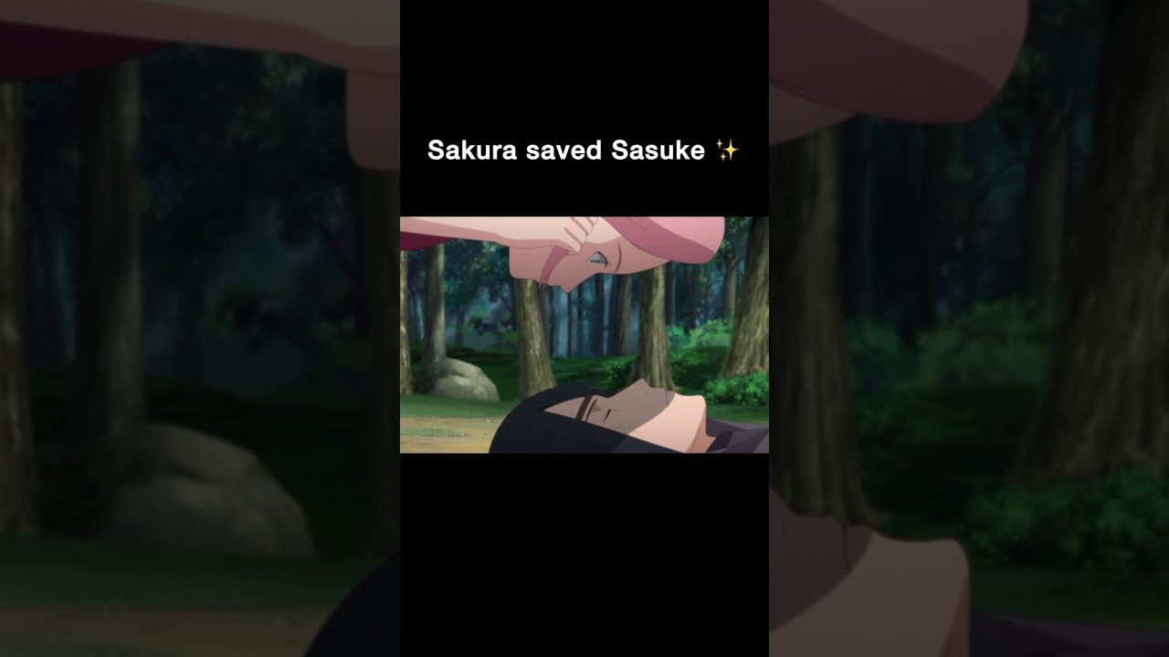Sasuke confessed to Sakura that all he caused troubles for her 🥺✨