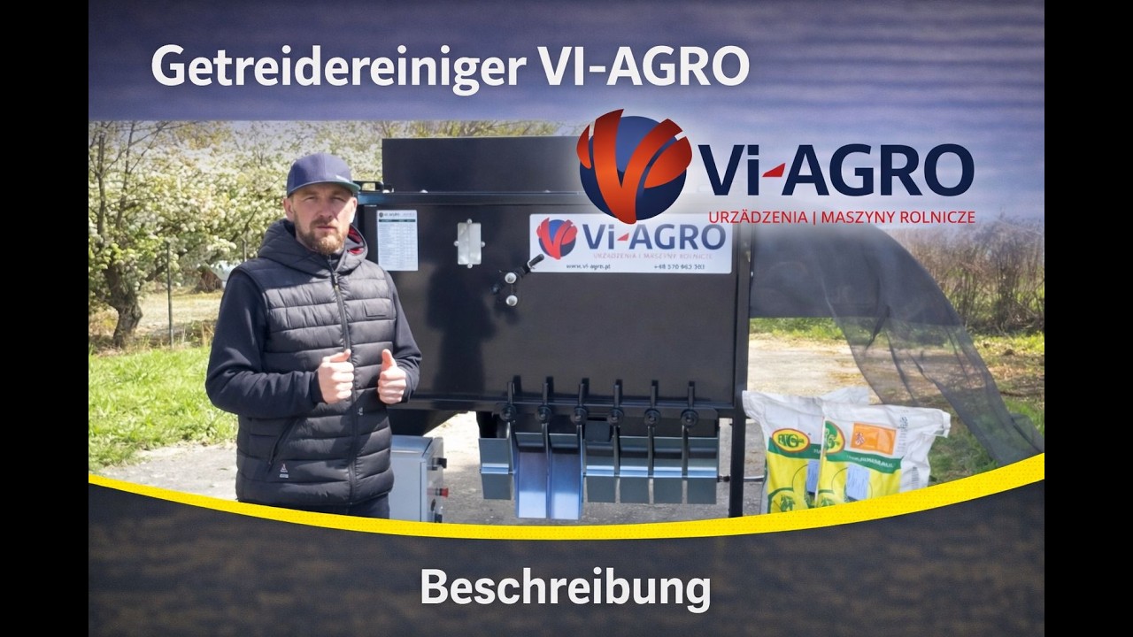 Getreidereiniger VI-AGRO Beschreibung
