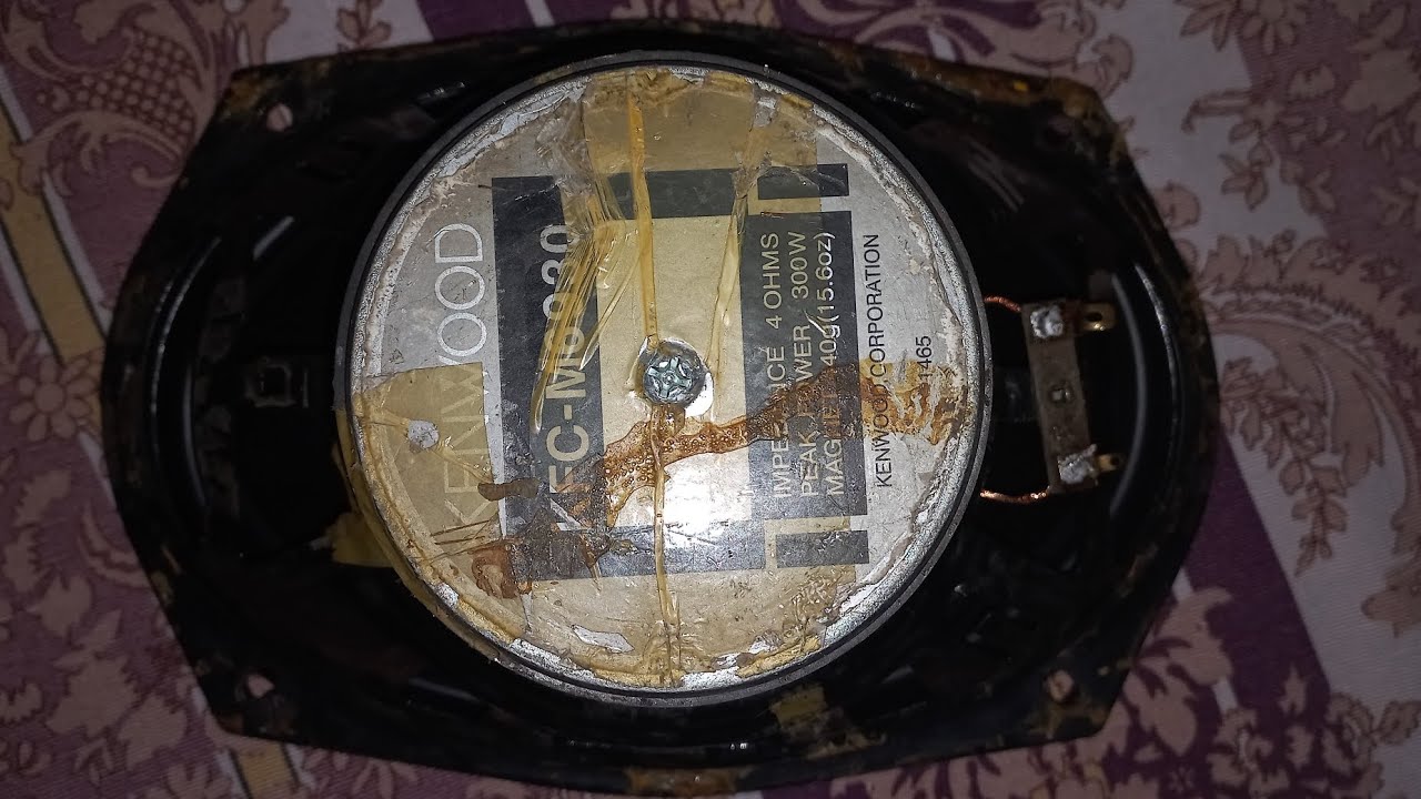 Repairing  of kenwood car speaker 26 january 2026 plz like subscribe share 