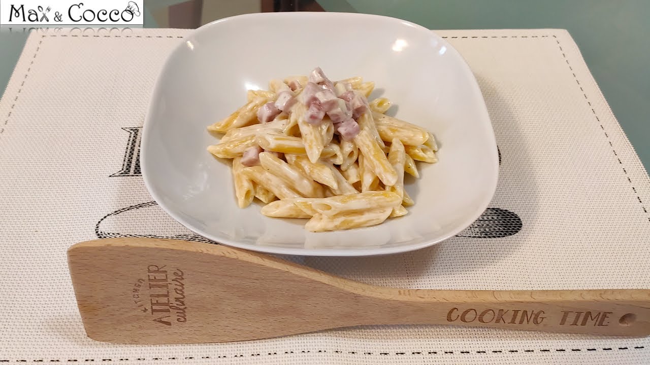 PENNE PANNA e PROSCIUTTO - Piatto perfetto con PICCOLE ACCORTEZZE!