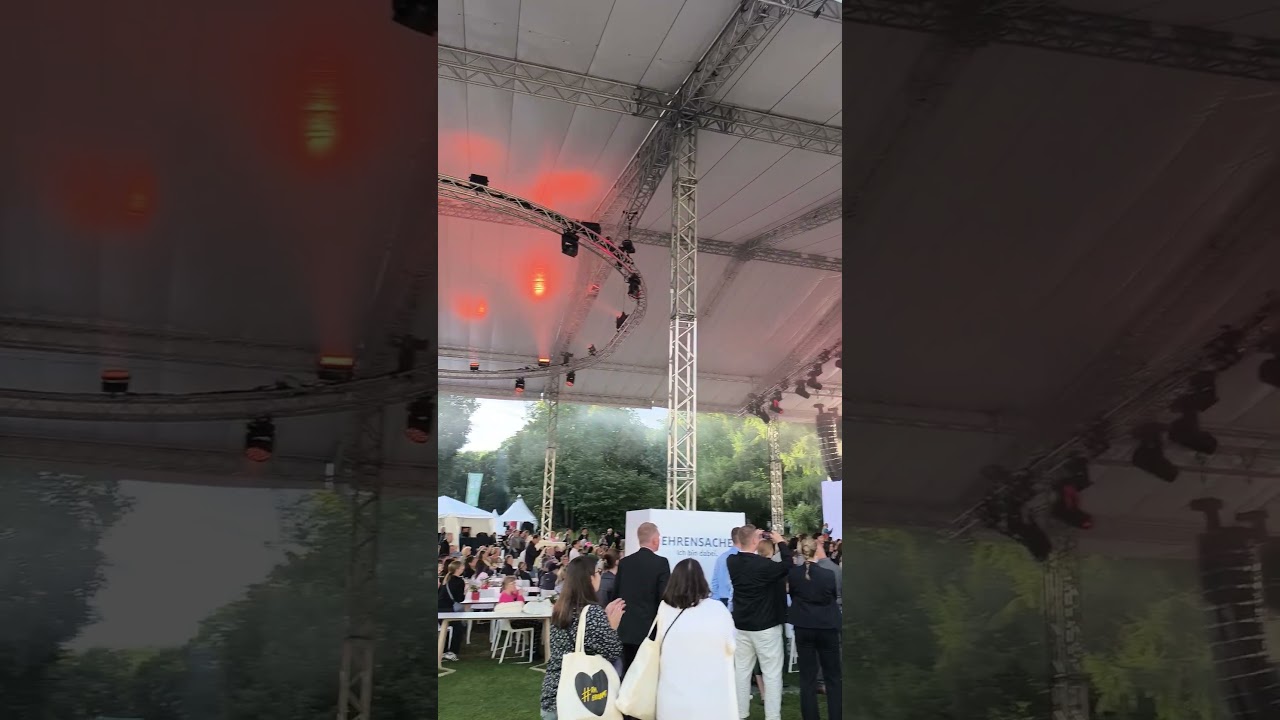 B&uuml;rgerfest. Schloss Bellevue. Berlin Deutschland