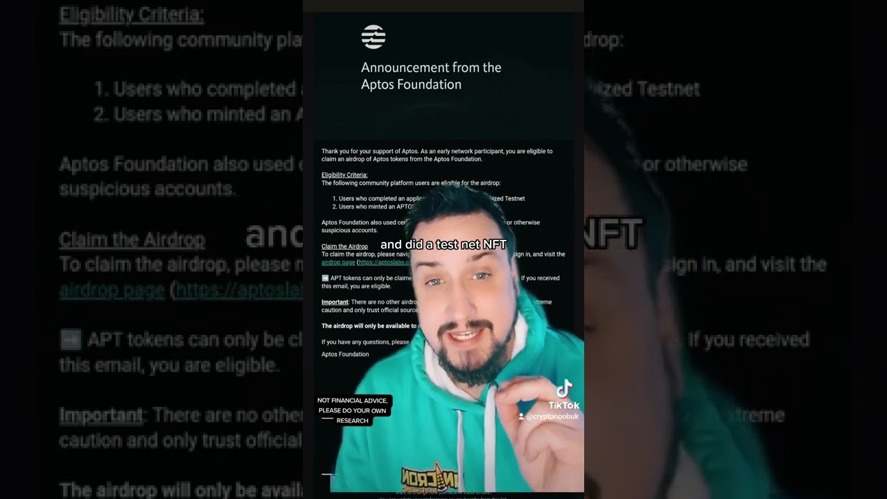 APTOS LABS CRYPTO COIN LAUNCHES AND SEES 600% GAINS, PLUS FREE MONEY!!!