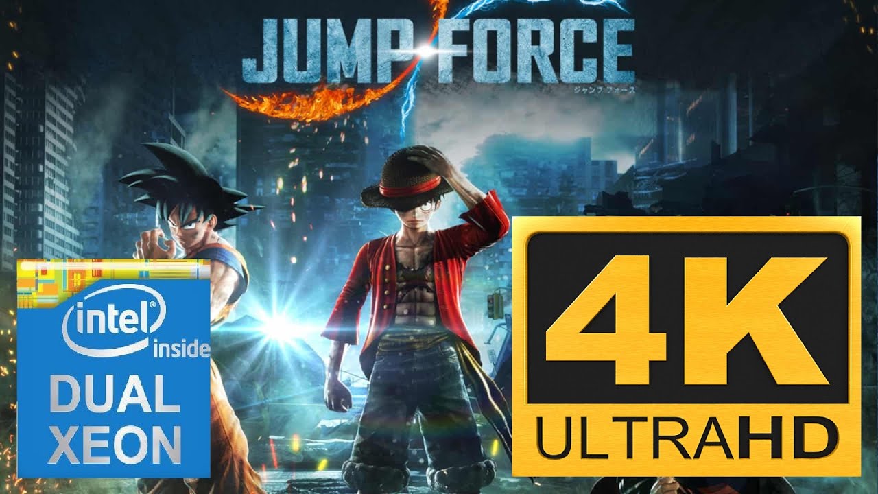 Dual Xeon 2021: Jump Force (4k ULTRA Preset on RTX3060 12gb)
