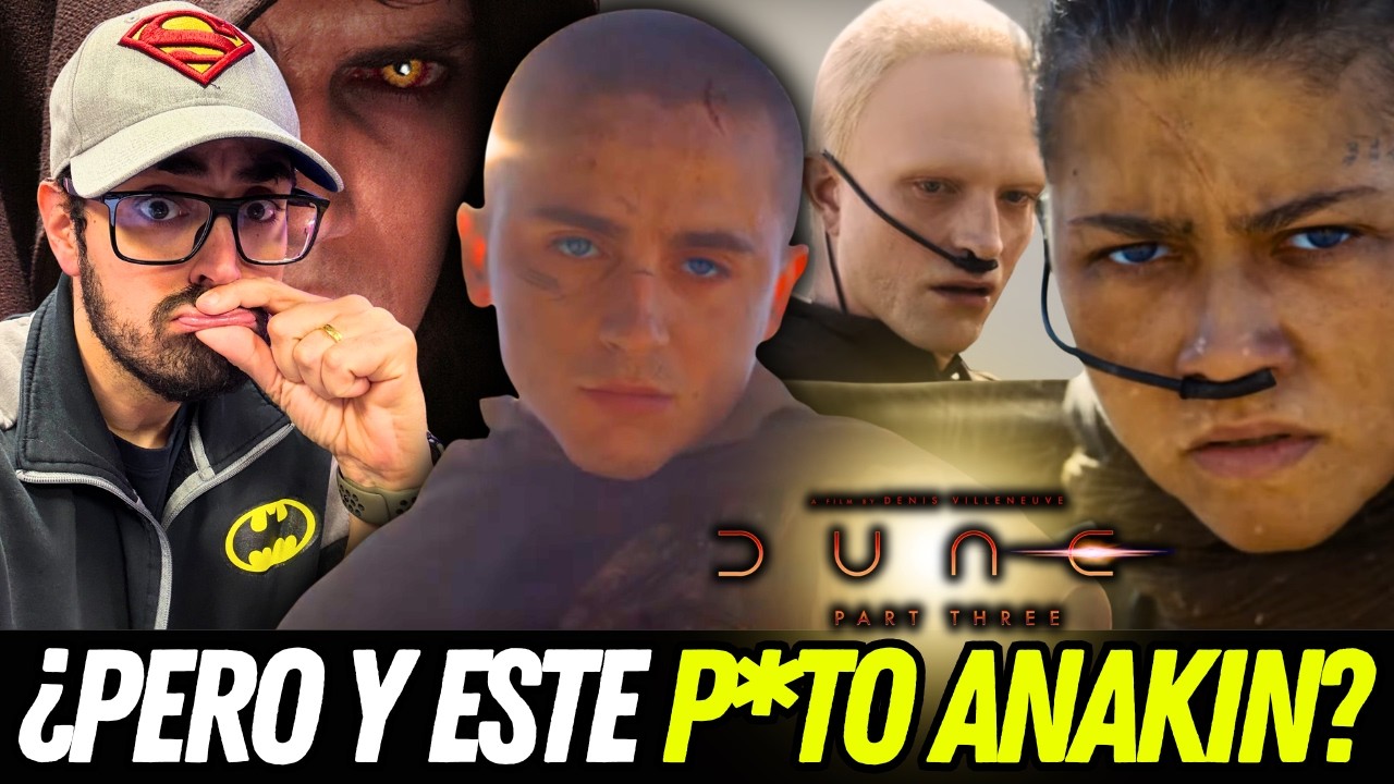 ¡Me CERRÓ la boca! 🔥 DUNE PARTE 3 Tráiler Reacción | ¿Se viene el nuevo EPISODIO III de Stars Wars?