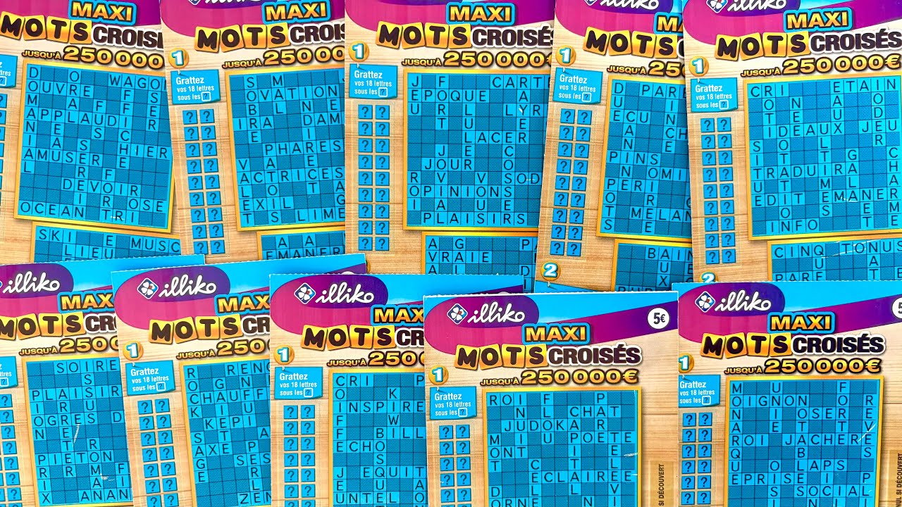 10 Maxi mots croisés. Grattage avec mots ou  maux ?