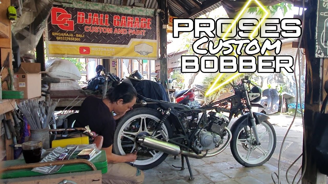 Proses Custom Bobber Thunder 125 !!!
