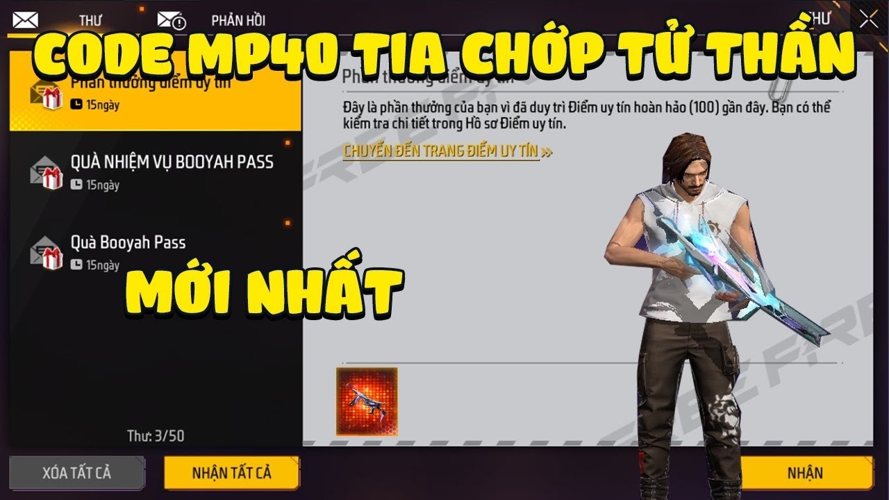 [FreeFire] Nhận Ngay Code MP40 Tia Chớp Tử Thần Từ Nhà Sáng Tạo FF 2026 #freefire