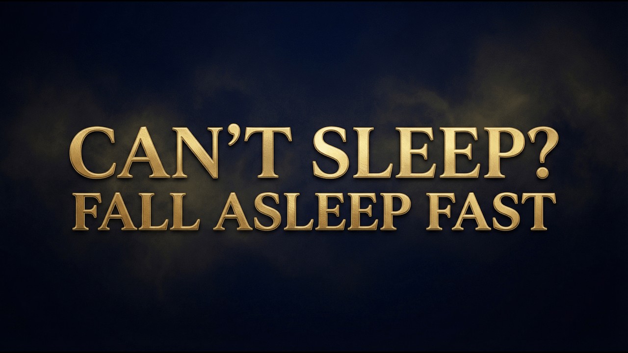 Can’t Sleep? FALL ASLEEP FAST | 432 Hz Deep Sleep Music (30 MIN)