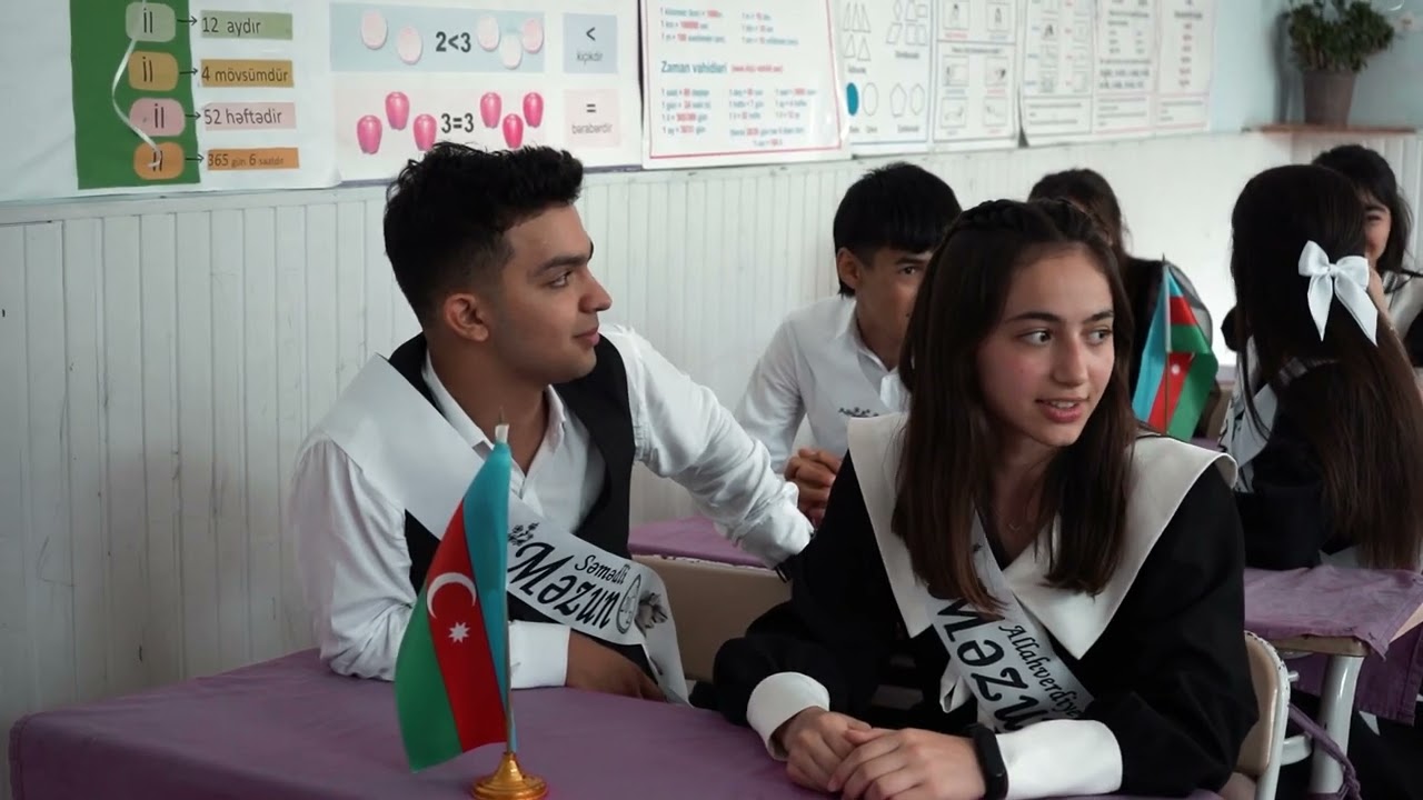Salyan Çuxanlı  məktəbi Son zəng 2023 HD