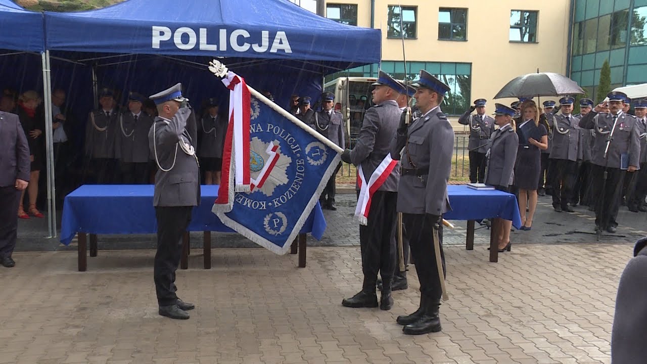 Nadanie sztandaru i święto kozienickiej policji (09.07.2019)