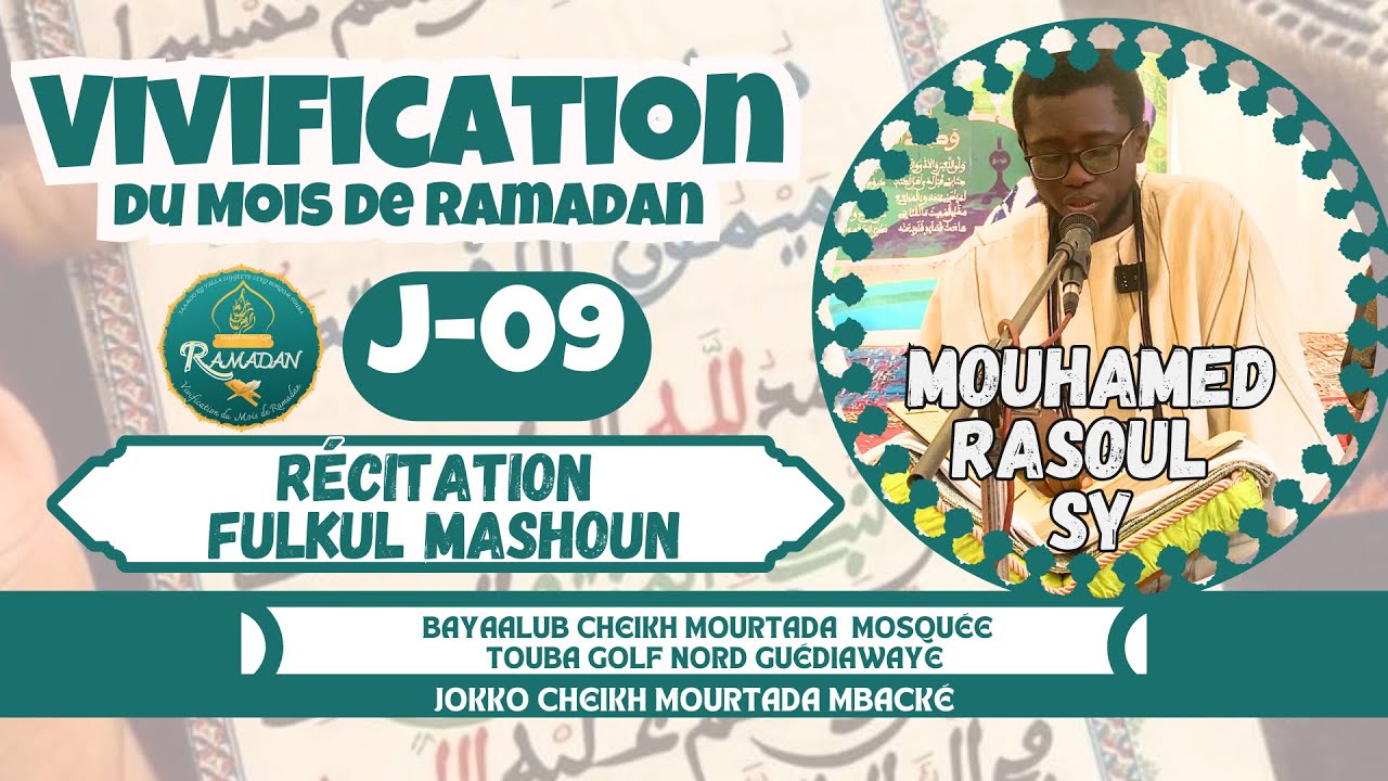 FULKUL MASH’HOUN (J-09) MOUHAMED RASOUL SY