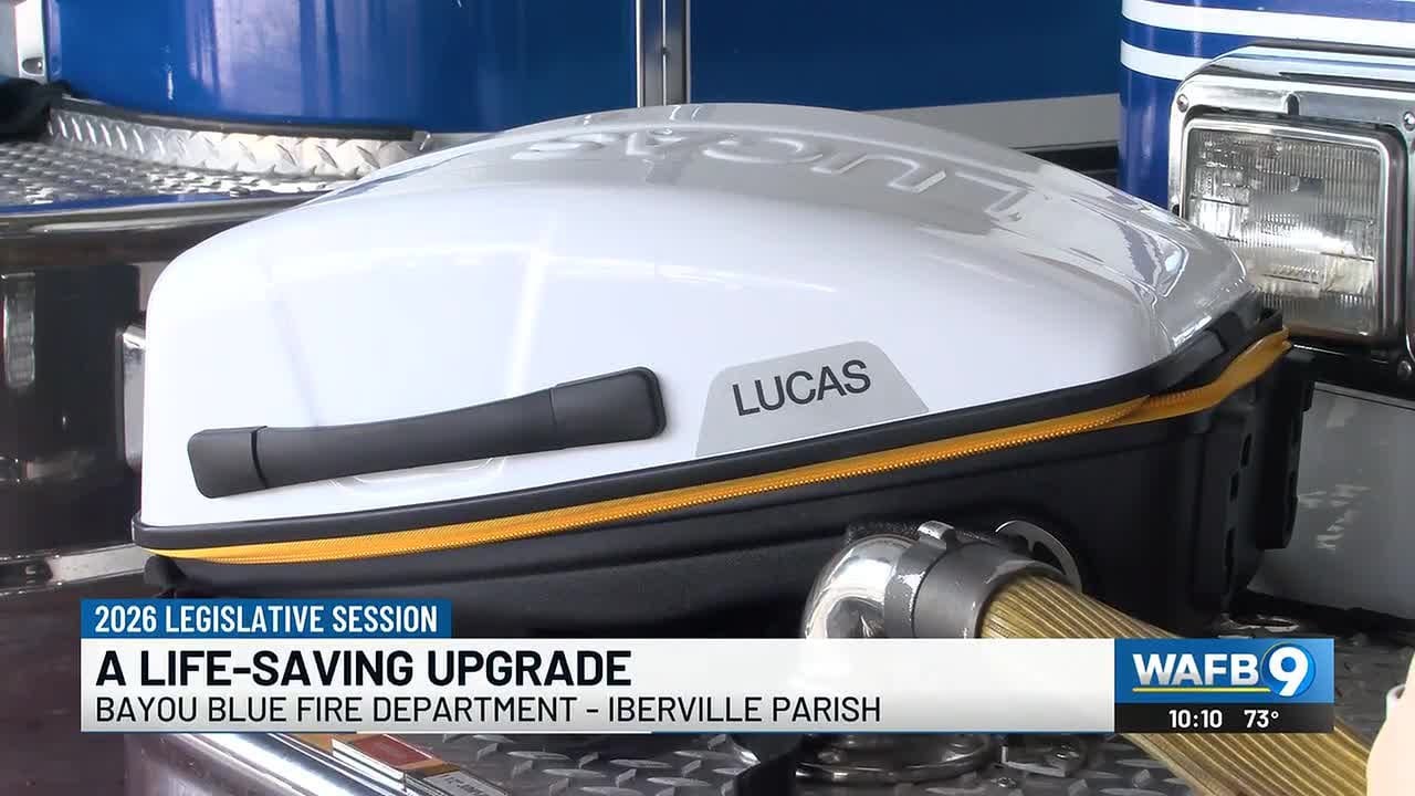 Bayou Blue Fire Department receives automated CPR device through state funding