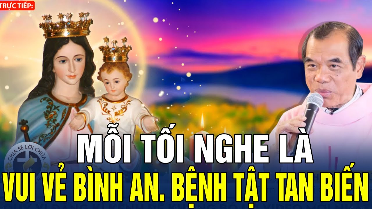 🔴Đêm Nằm Nghe Lời Cha giảng Bệnh Tật Tiêu Tan mệt mỏi tan biến hết khổ ngủ cực ngon. Cha #Long
