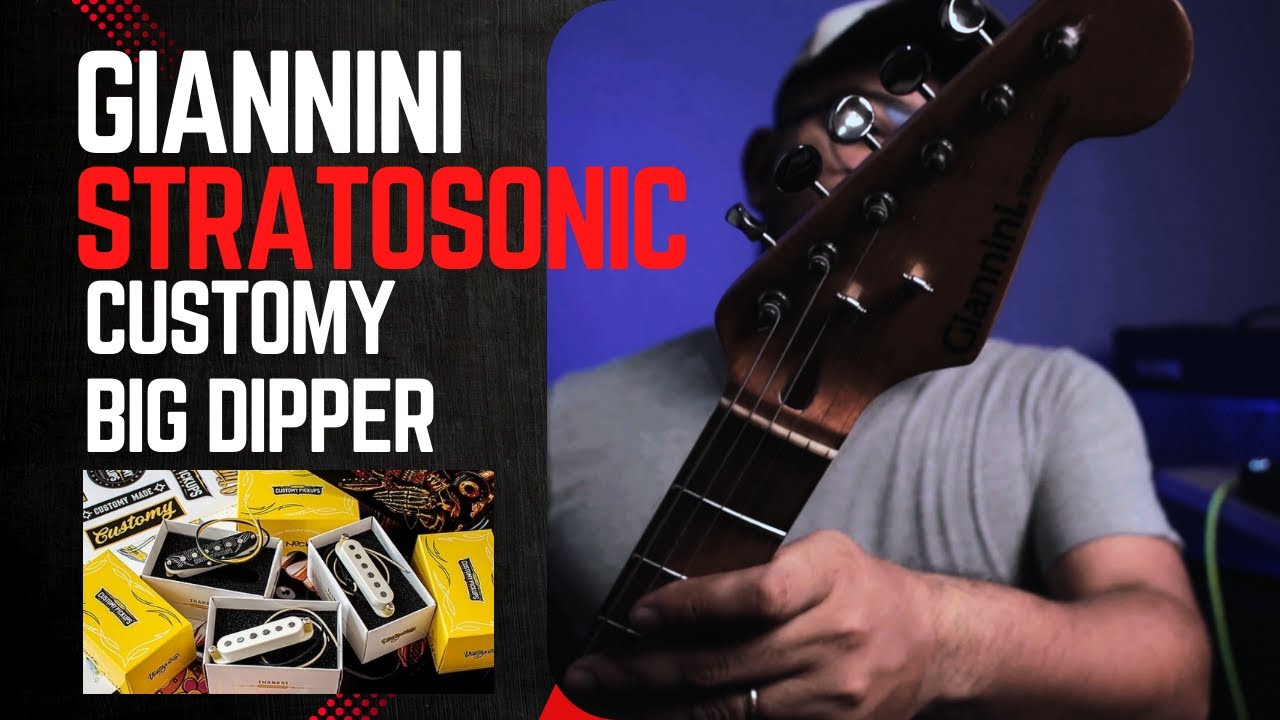 GIANNINI STRATOSONIC COM BIG DIPPER CUSTOMY PICKUPS