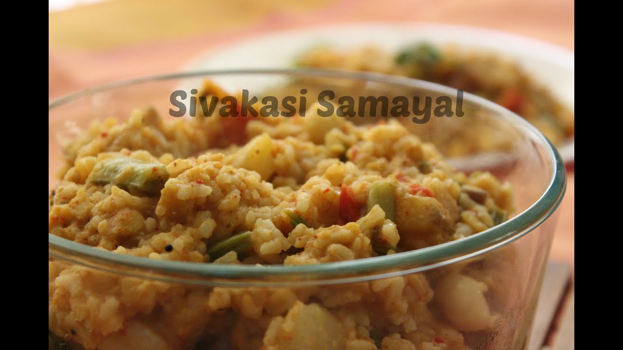 Sambhar sadam(சாம்பார் சாதம்)Sivakasi Samayal/ Recipe - 17