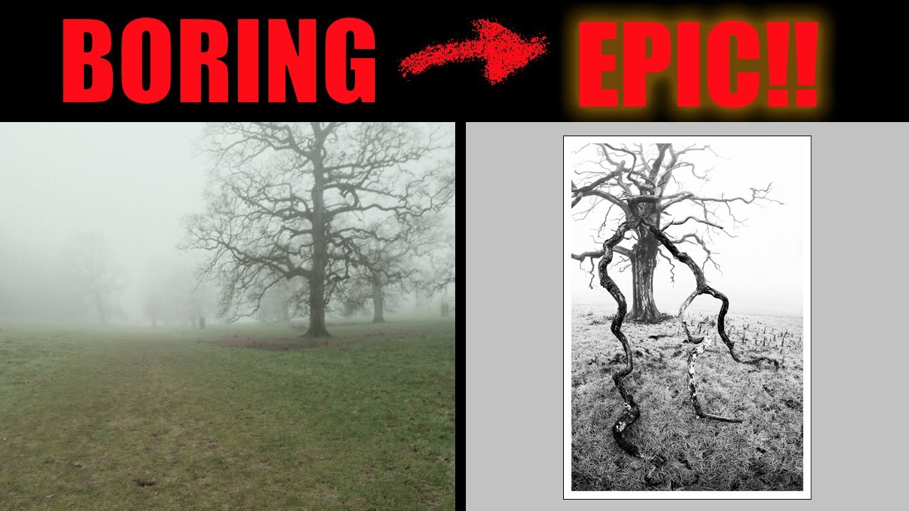 Beautiful landscape photography in boring locations