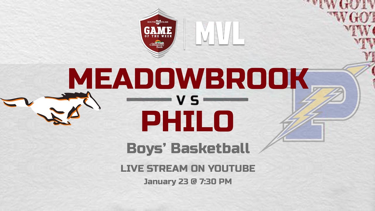 Meadowbrook vs. Philo - Boys' Basketball