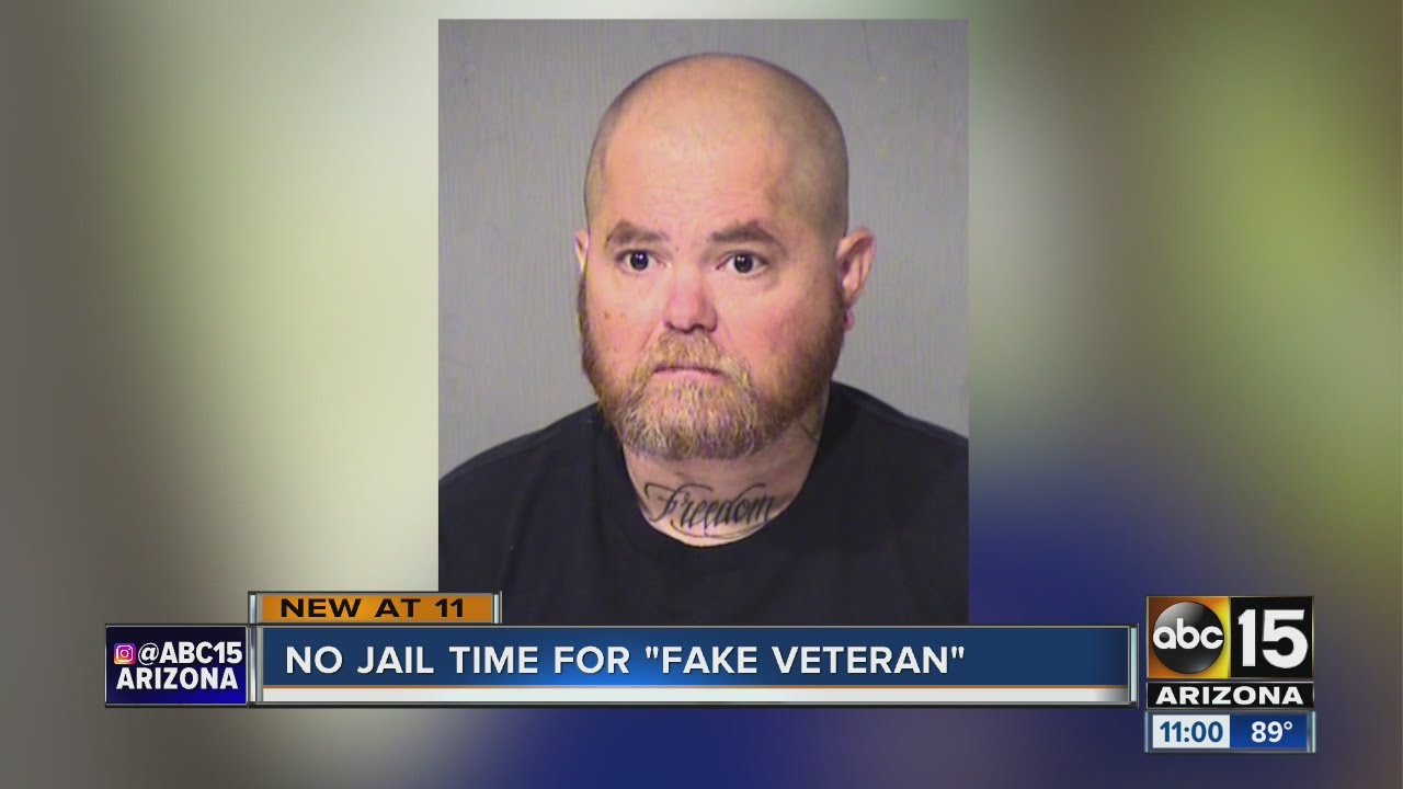 No jail time for man who pretended to be Veteran