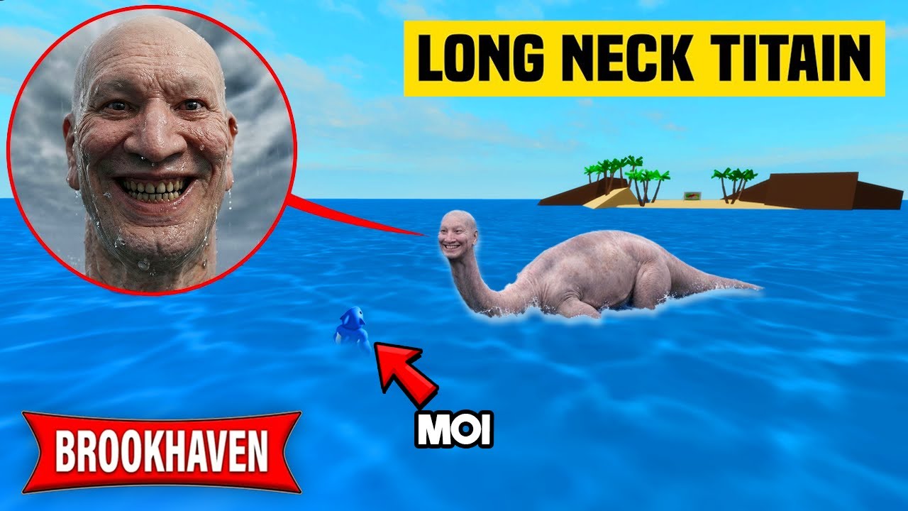 JE TROUVE LONG NECK TITAN SUR BROOKHAVEN RP à 3H00 DU MATIN
