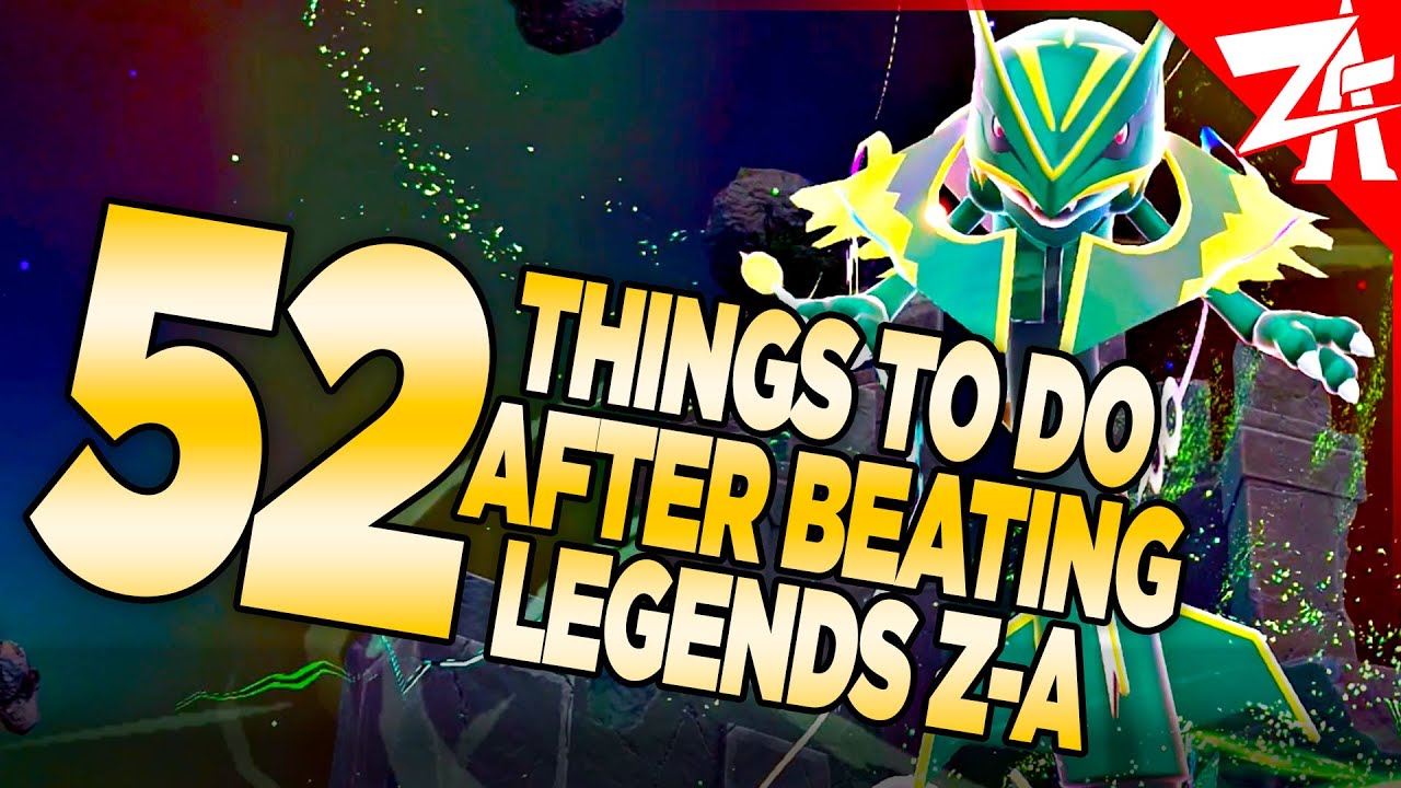 52 Things To Do Post-Game in Pokemon Legends Z-A | Austin John Plays