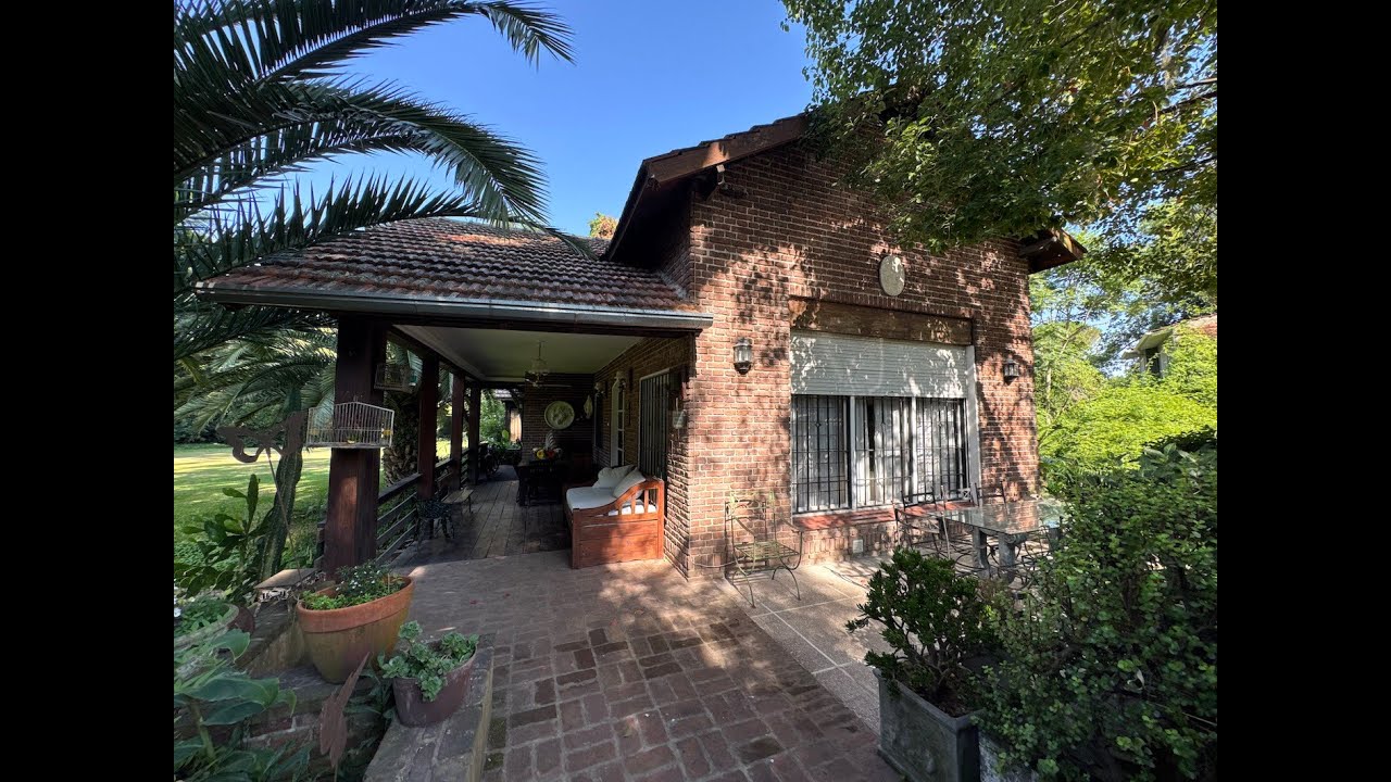 Casa en venta con arroyo en Ingeniero Maschwitz Escobar
