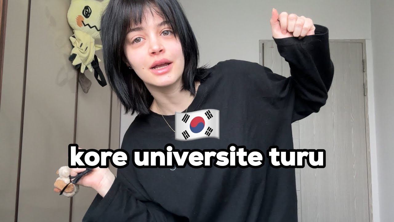Kore'de üniversitemin ILK GÜNÜ VLOG