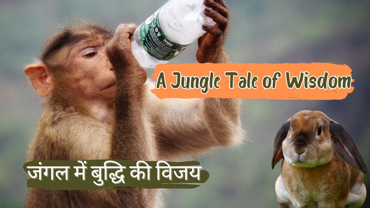 The Tiny Rabbit Taught a Lesson to Proud Monkey |